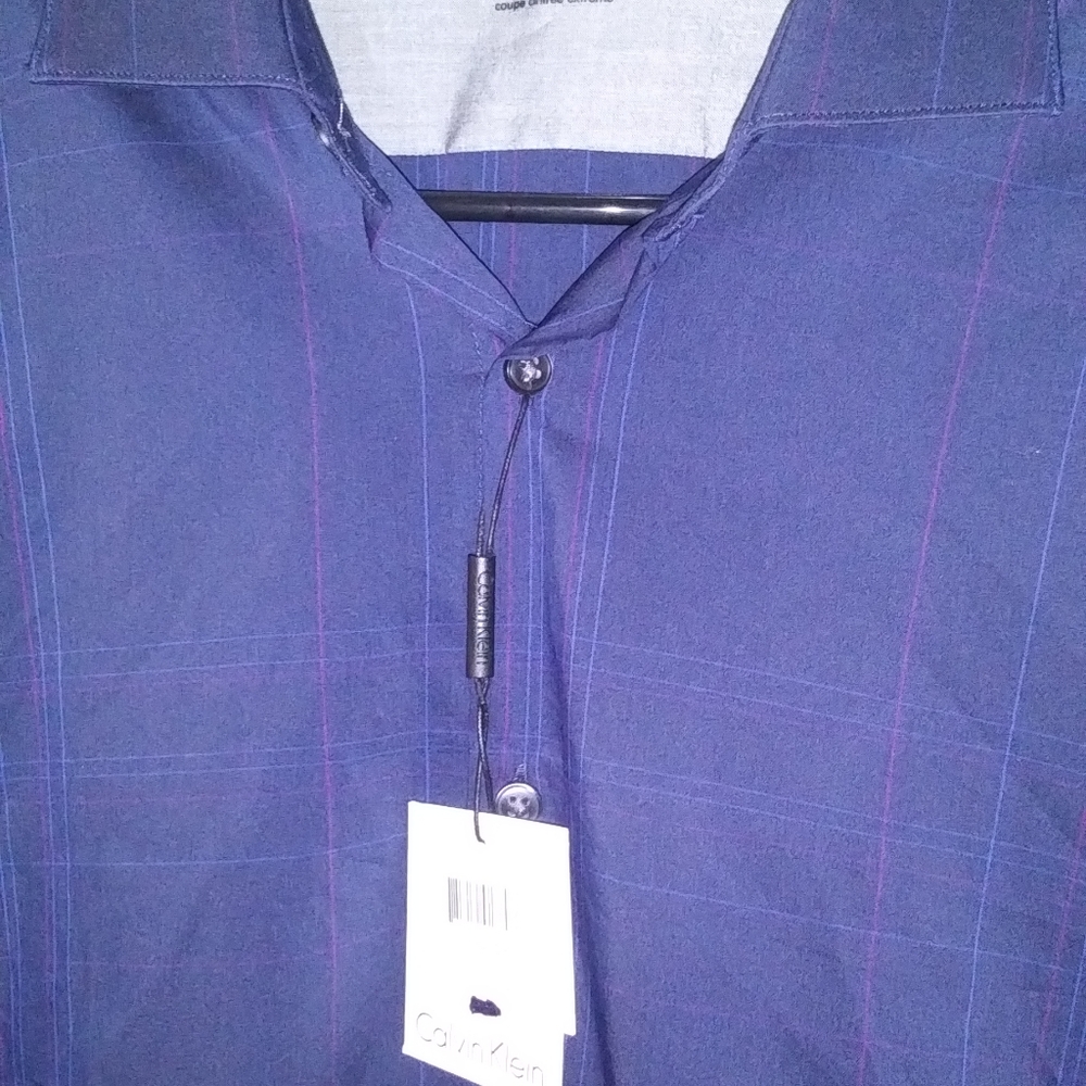 NEW Calvin Klein Long sleeve Button Down